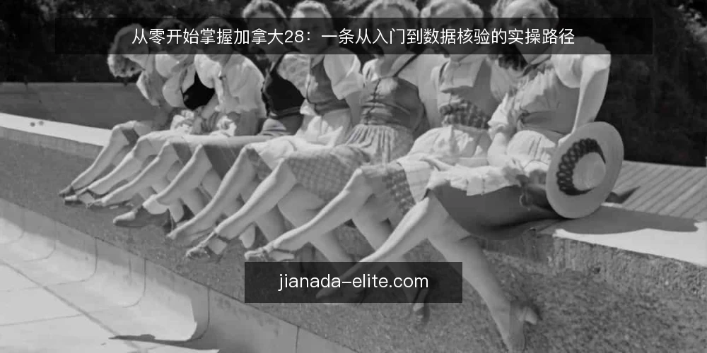 从零开始掌握加拿大28:一条从入门到数据核验的实操路径 — 准备阶段:明确数据源与工具 配图